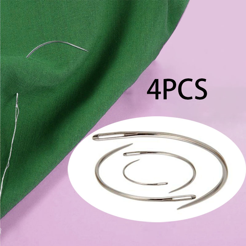 Sewing Tas - 4個ミシン針レザークラフト縫製アクセサリーステッチ縫製革細工靴修理カーペット革キャンバス用品