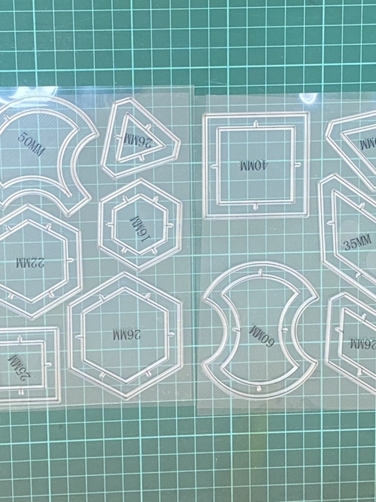 Sewing Production - 新しい手作り布製DIYパッチワーク壁飾りバッグアクリルスタンプツールセット種類ホームソーイングツールと完成品
