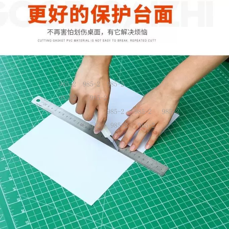 Cutting Mat Self Heal - 超大型A0セルフヒーリングカッティングマット、両面回転式クラフトボード（布地縫製精密カット用）