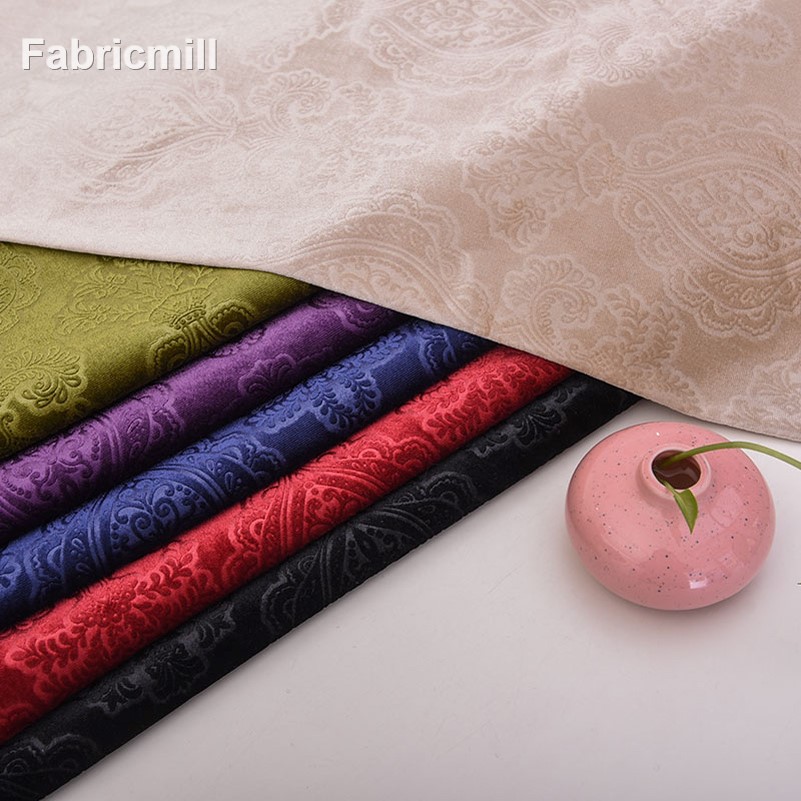 Sewing By - ヨーロピアンスタイルの花瓶,韓国のベルベット,ダイニングチェアのカバー,メートルの家具用