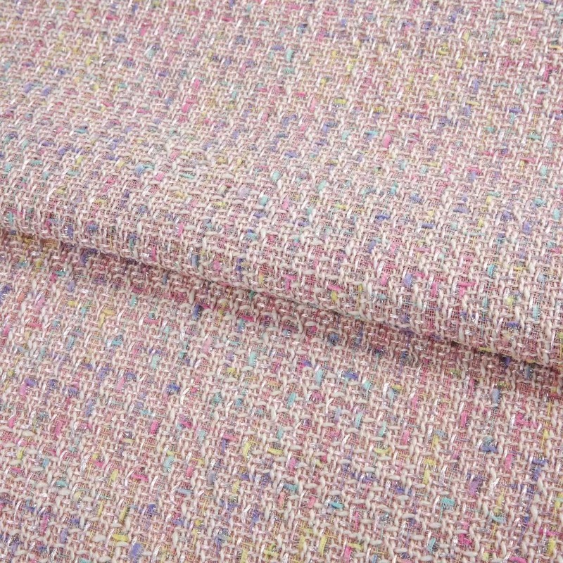 Sewing Tweed Fabric - ツイード生地 メートルあたり コートバッグ スカート 花束包装 DIY