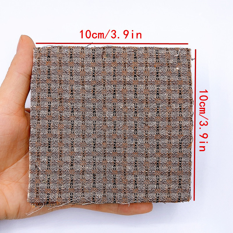 30枚入り 綿糸染め 日本製 裁縫生地 クラフト パッチワー - Sewing Tweed Fabric のレビューと価格