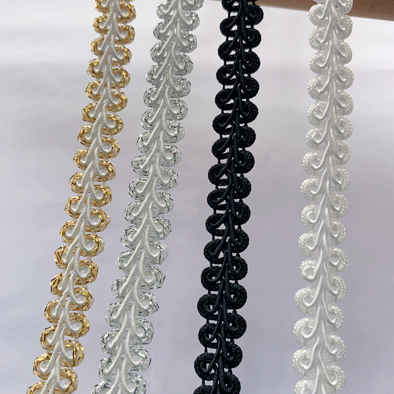 各パック5m/16.4ftの手作り織りコイルレーストリム、光 - Is Sewing Textile Art のレビューと価格