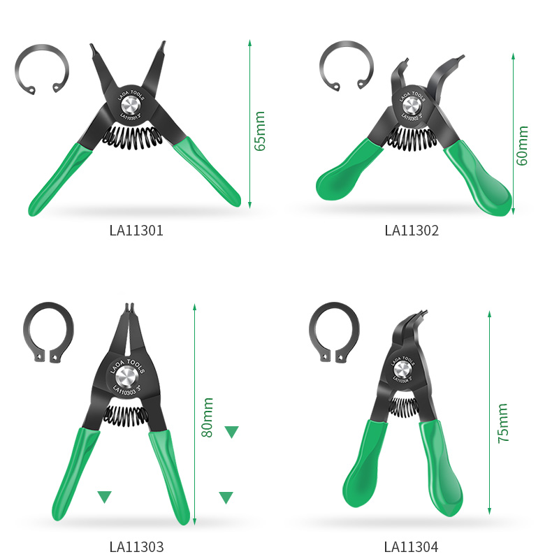 LAOA ミニサークリッププライヤー 3 インチ直角くちばし - Snap Button Plier のレビューと価格