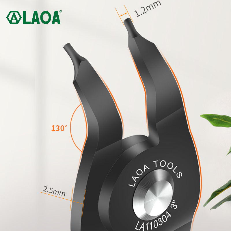 LAOA ミニサークリッププライヤー 3 インチ直角くちばし - Snap Button Plier のレビューと価格