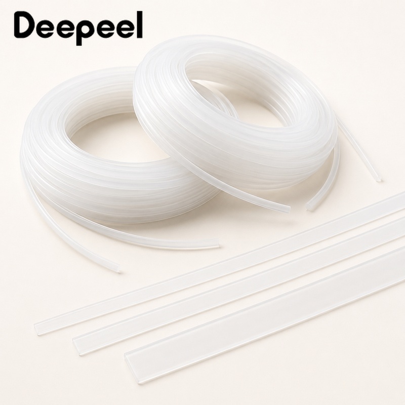 10メートル 6-12mm 透明プラスチック製コルセットボー - Textile Sewing Support のレビューと価格