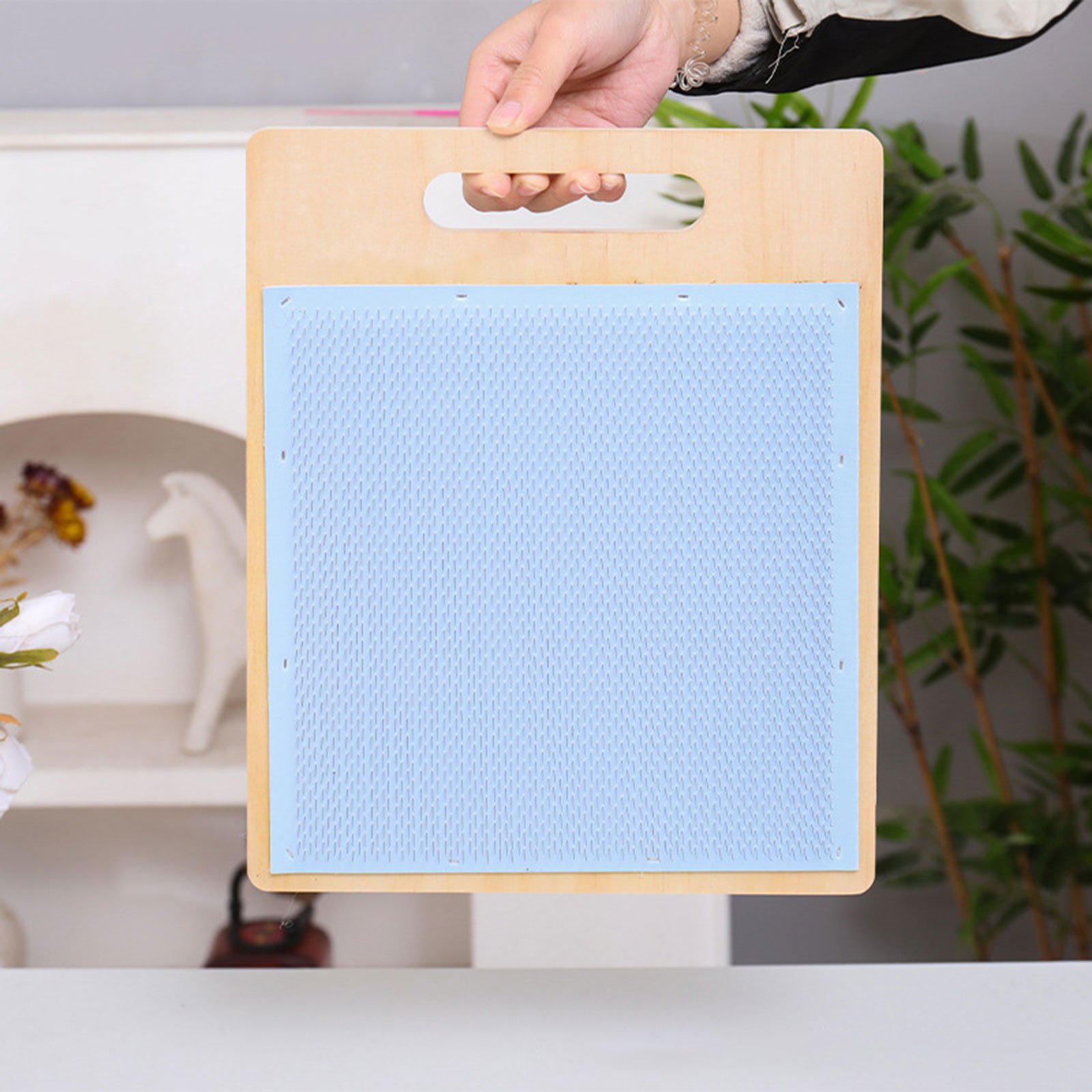 ウールブレンドボード木製ウールブレンドコーミングブラシセット - Textile Sewing Support のレビューと価格