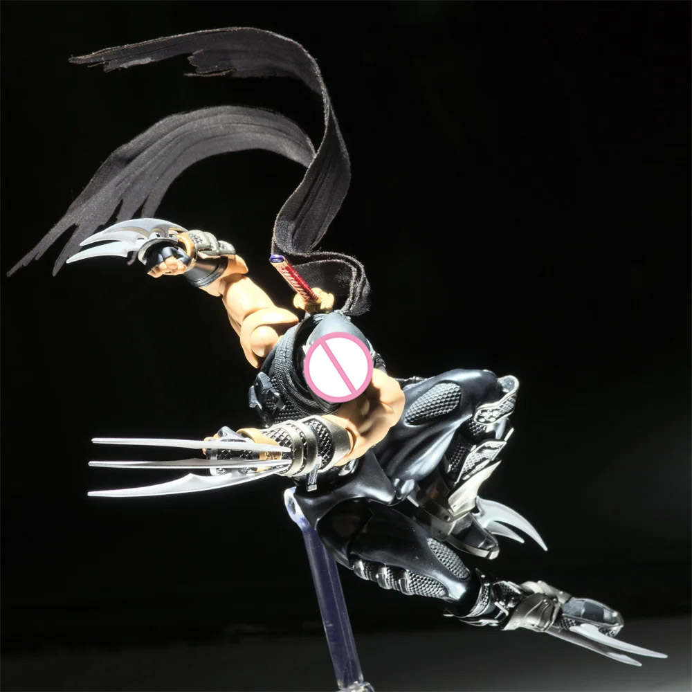 手作り 1/12 スケール日本の忍者ゲームキャラクターミニ黒 - Sewing By のレビューと価格