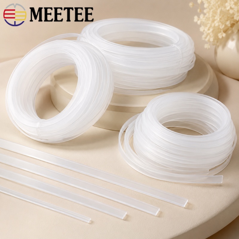 20 メートル 4-12 ミリメートル透明プラスチックコルセ - Textile Sewing Support のレビューと価格
