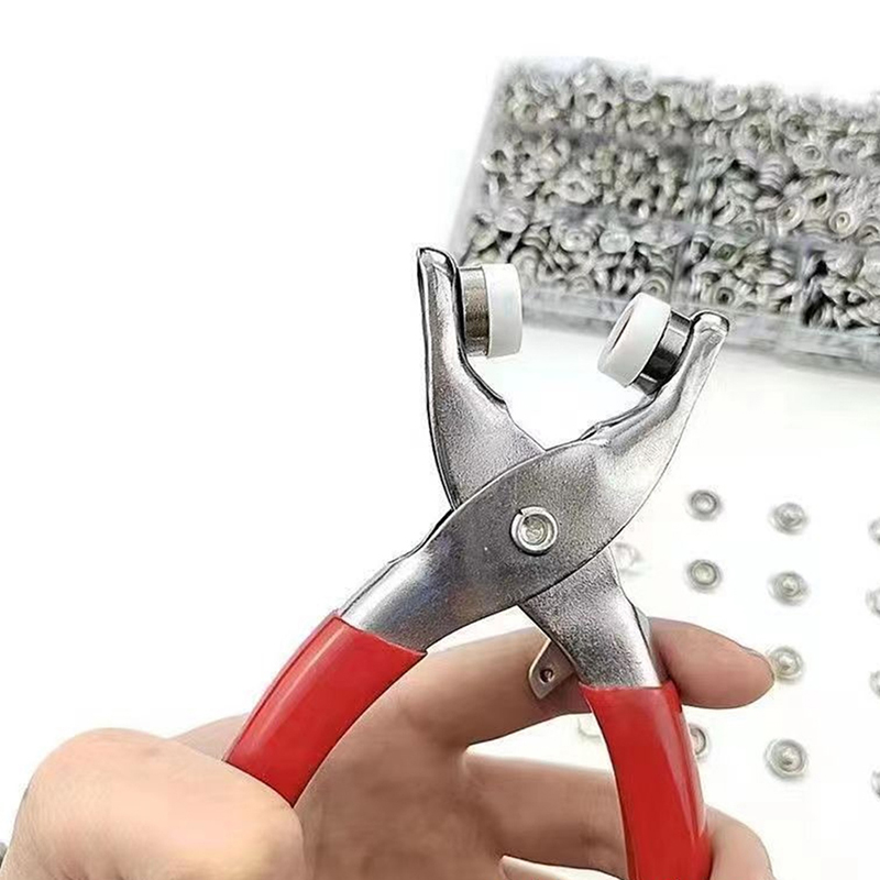 スナップファスナーキットツール、金属製スナップボタンリング、 - Snap Button Plier のレビューと価格