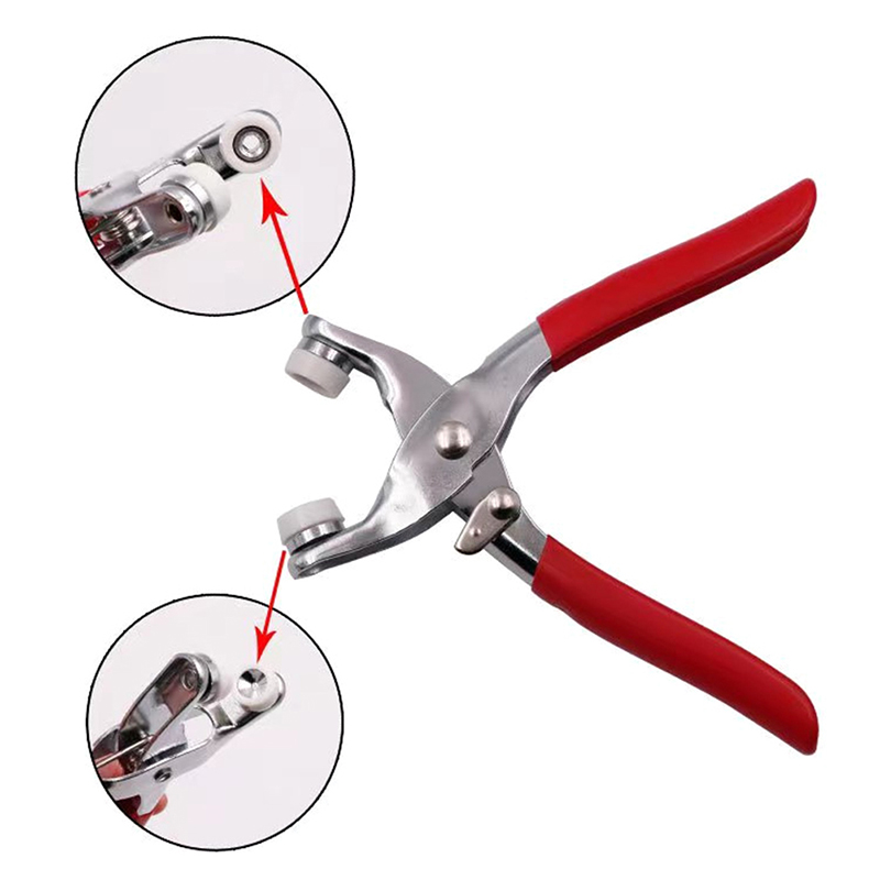 スナップファスナーキットツール、金属製スナップボタンリング、 - Snap Button Plier のレビューと価格