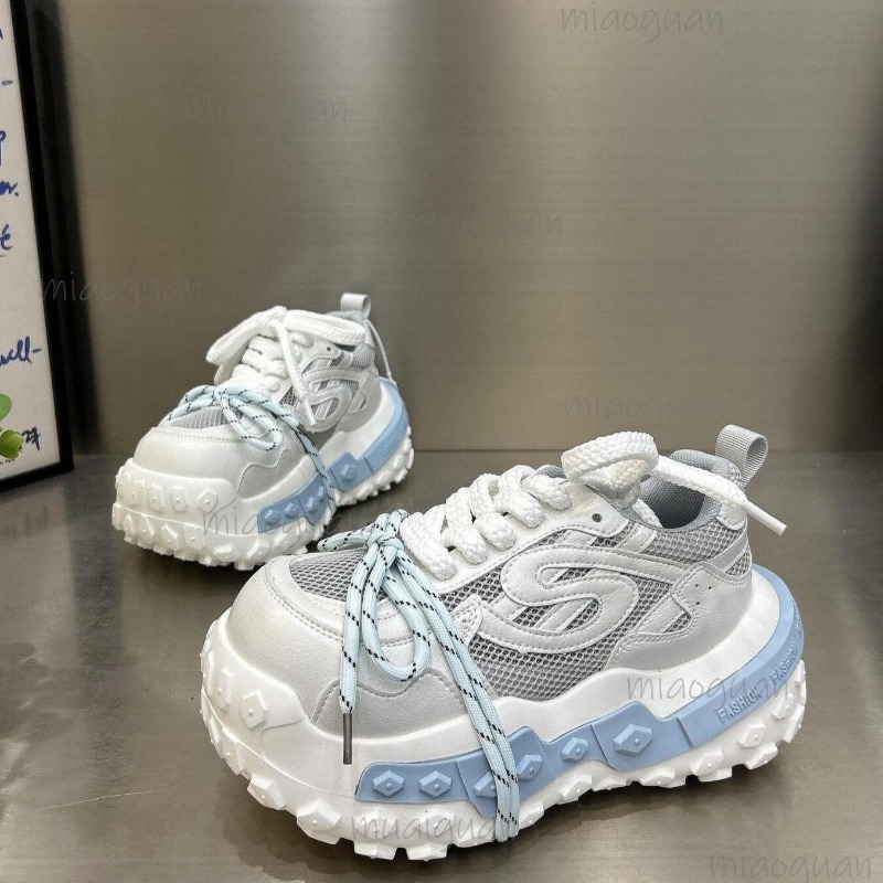 レディースチャンキープラットフォームダッドスニーカー、通気性 - Sewing Net のレビューと価格