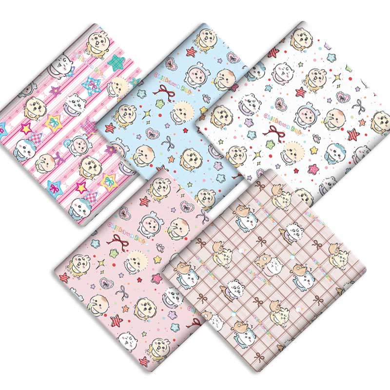 漫画ポリエステル生地 140x50cm 綿生地 パッチワーク - Sewing And Textile のレビューと価格