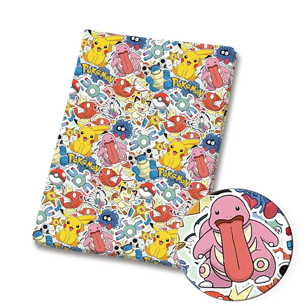 ポケモン漫画生地 140*50 センチメートル手作り縫製パッ - Sewing Production のレビューと価格