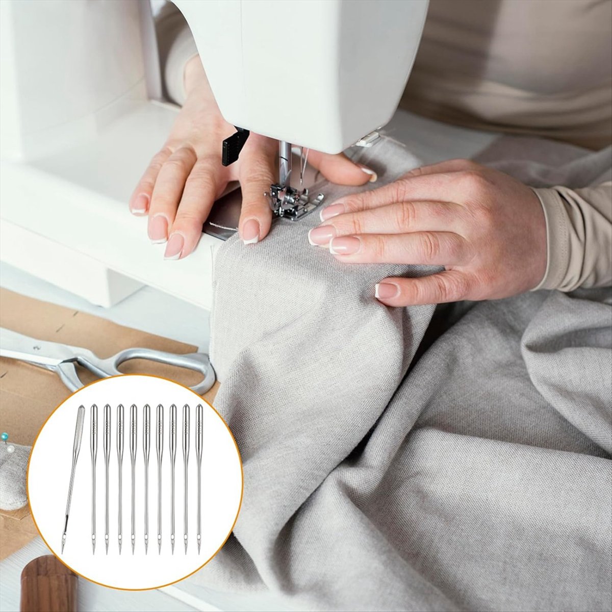 ABZT 150本入りヘビーデューティーミシン針 厚手の生地 - Leather Needle Heavy のレビューと価格