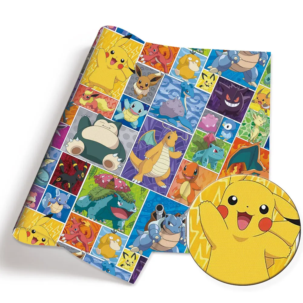 ポケモン漫画生地 140*50 センチメートル手作り縫製パッ - Sewing Production のレビューと価格