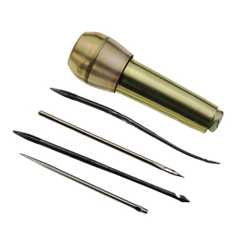 銅製ハンドル縫い針 DIY クラフトステッチニードル コーン - Needle Threader Tool のレビューと価格