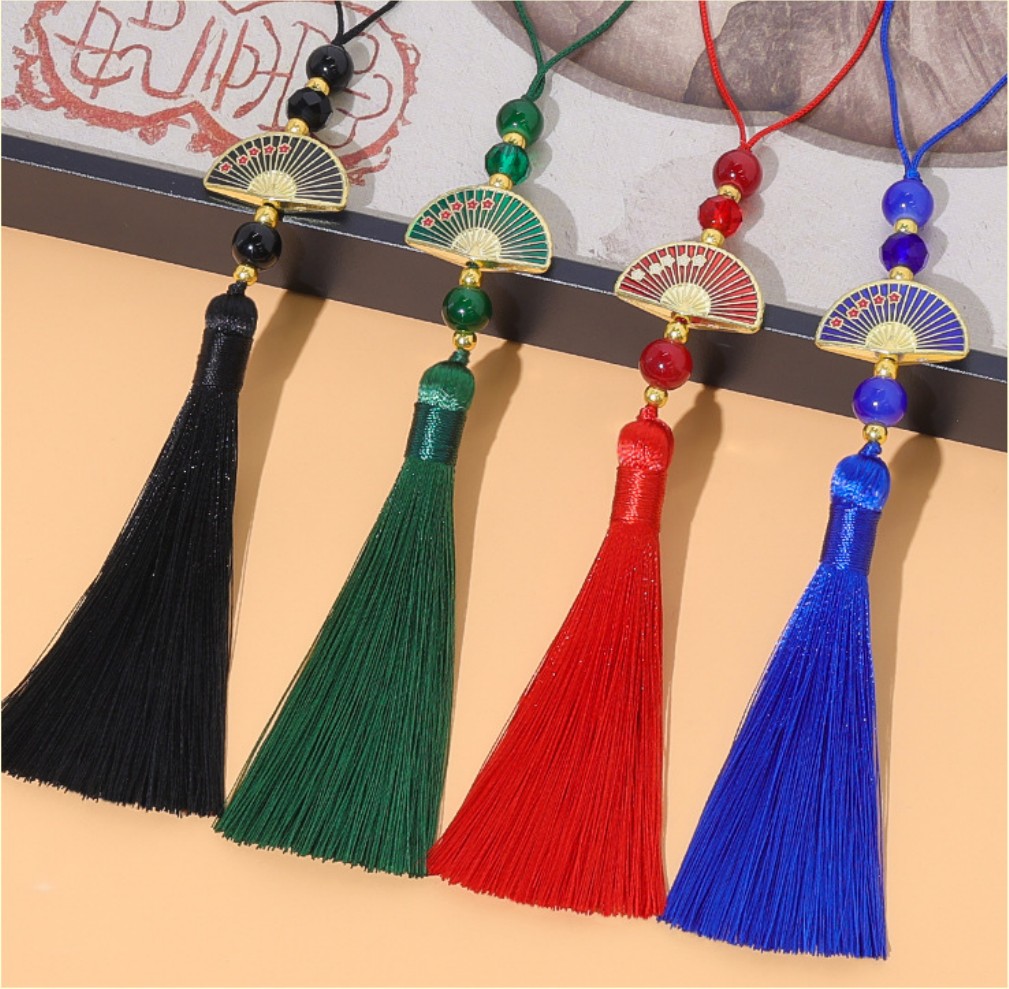 10 個ヴィンテージビーズファンタッセルペンダント DIY  - Vintage Sewing Textile のレビューと価格