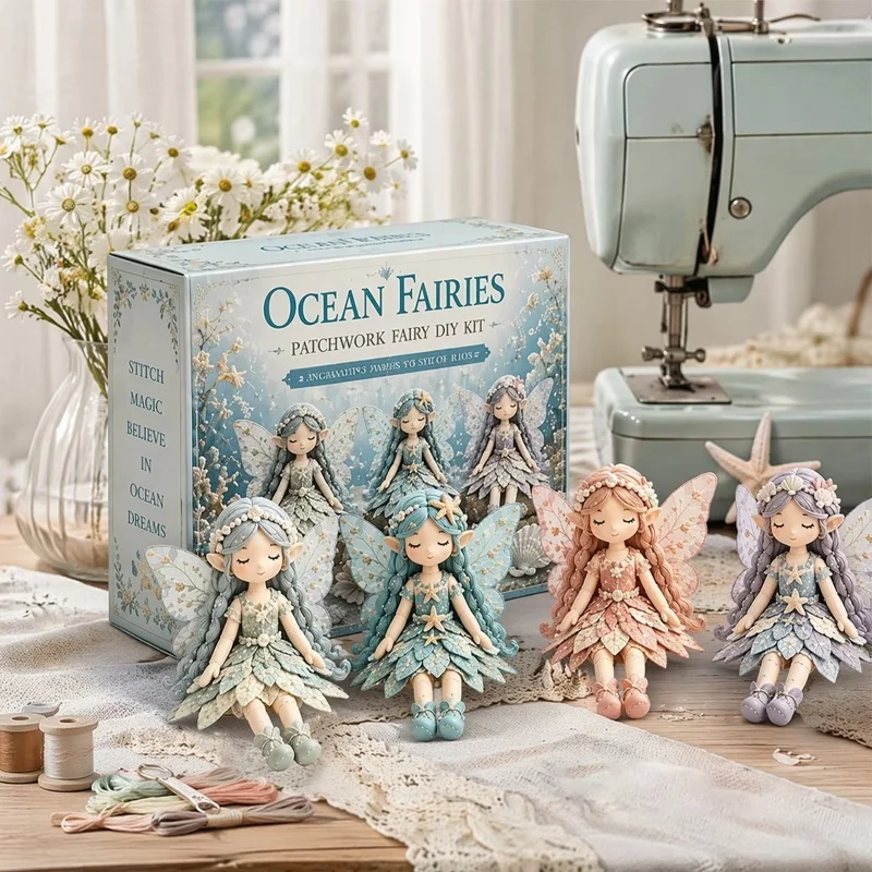 妖精のパッチワークソーイングキット 4点セット DIYクラフ - Sewing Production のレビューと価格