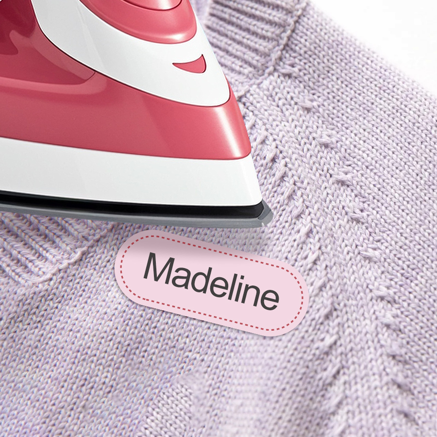 アイロンがけ用ラベル - 綿用 - 学校、スポーツ、クラブ、 - Sewing Labels のレビューと価格