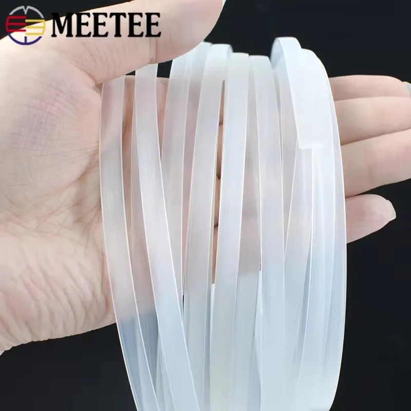 20メートル 4-12mm 透明PPプラスチック コルセット - Textile Sewing Support のレビューと価格