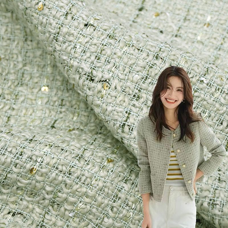 ツイード生地 メートルあたり コートバッグ スカート 花束包 - Sewing Tweed Fabric のレビューと価格