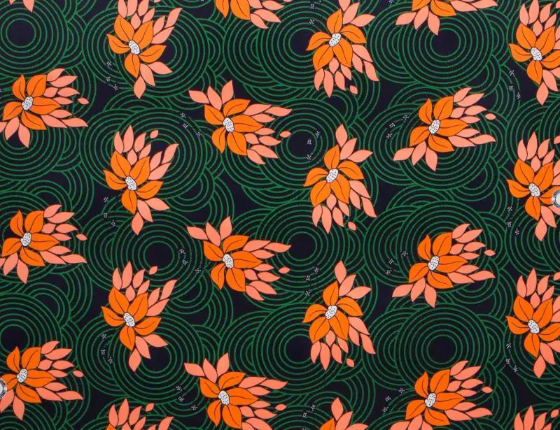 本物のナイジェリアのプリントバティック,アフリカのポリエステ - Sewing Batik Fabric のレビューと価格
