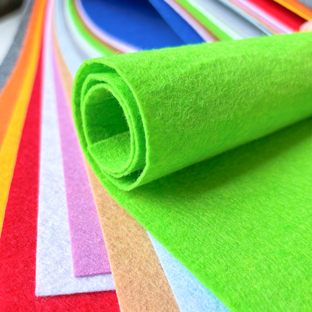 子供のための手織りのフェルト生地,レタリングパッチ付きの正方 - Sewing And Textile のレビューと価格