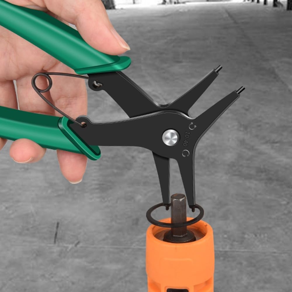 内部外部サークリッププライヤー高炭素鋼スナップリングプライヤ - Snap Button Plier のレビューと価格