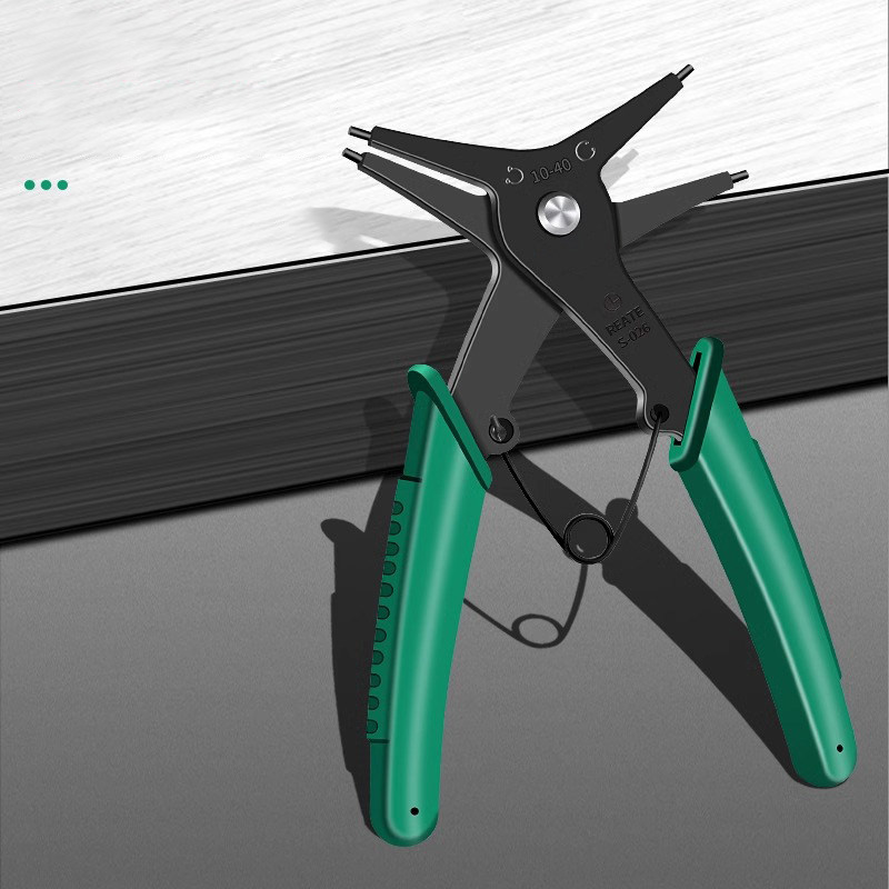 内部外部サークリッププライヤー高炭素鋼スナップリングプライヤ - Snap Button Plier のレビューと価格