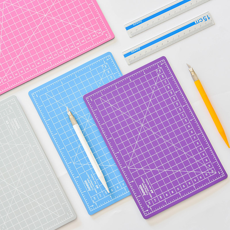 1 セット A5 カッティングマット定規彫刻ペンナイフ両面自 - Cutting Mat Self Heal のレビューと価格