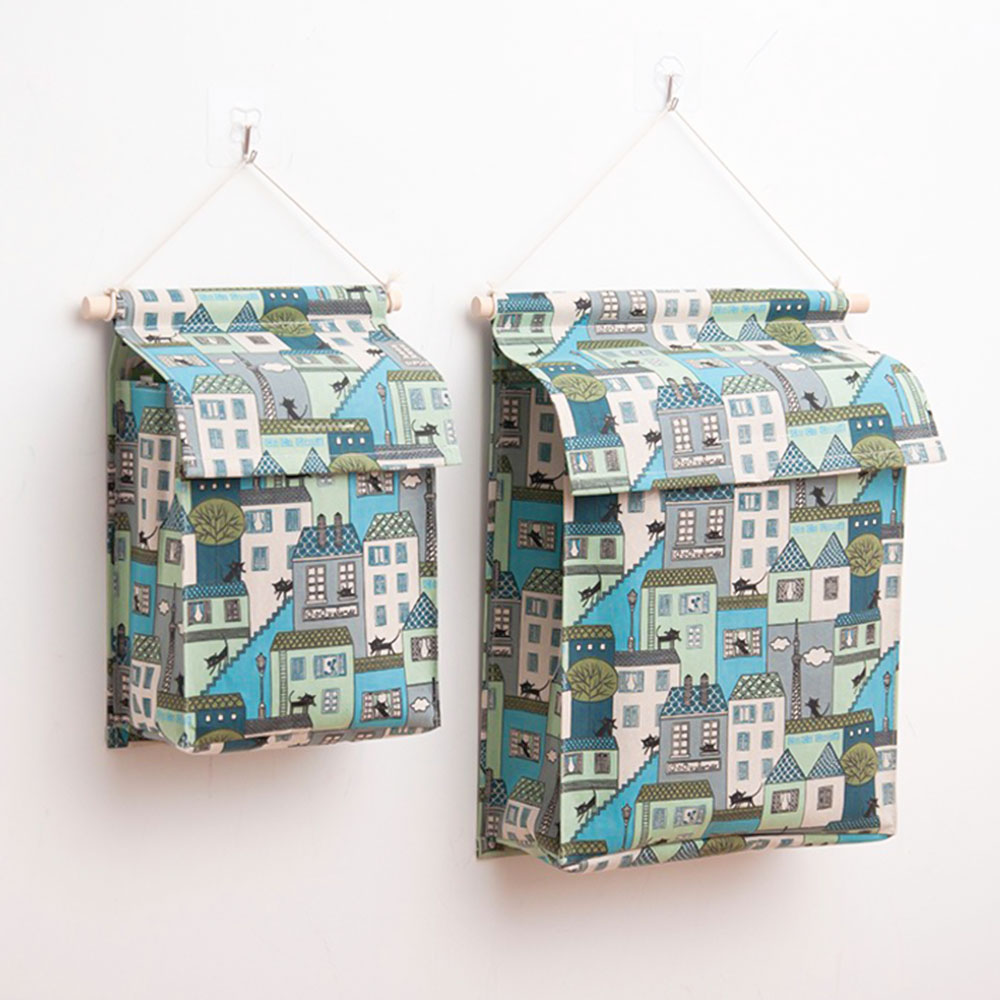 ヴィンテージノルディックスタイルの小さな家のパッチワーク,麻 - Vintage Sewing Textile のレビューと価格